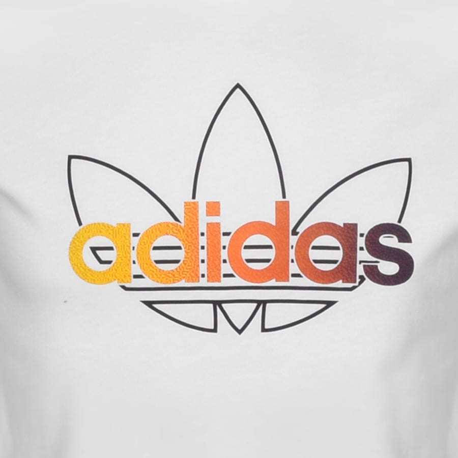 Alternative Image for Productadidas Originals Sport Logo T Shirt White3